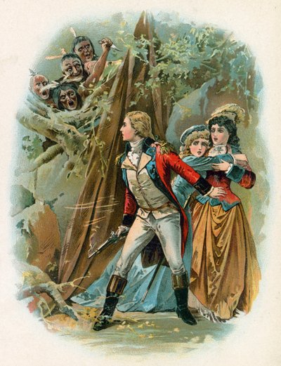 Illustration for Last of the Mohicans by North American
