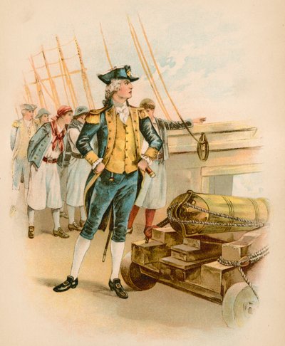 John Paul Jones, First Captain of the US Navy by North American