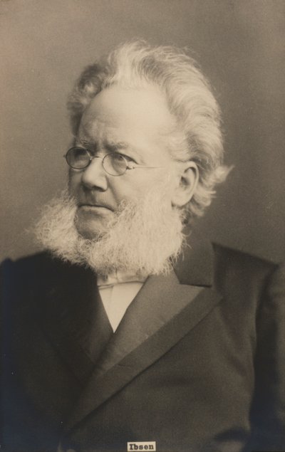 Henrik Ibsen, Norwegian playwright and poet by Norwegian Photographer