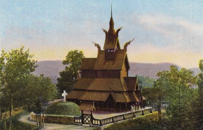 Norway: Fantoft Stavkirke by Norwegian Photographer