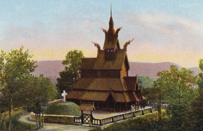 Norway: Fantoft Stavkirke by Norwegian Photographer