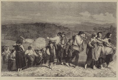 Haymaking in Germany, the Last Load by O.A. Sickert