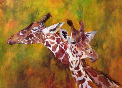 Giraffe by Odile Kidd
