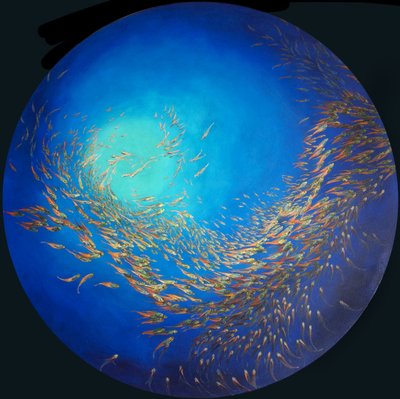 Glass fish 3 by Odile Kidd