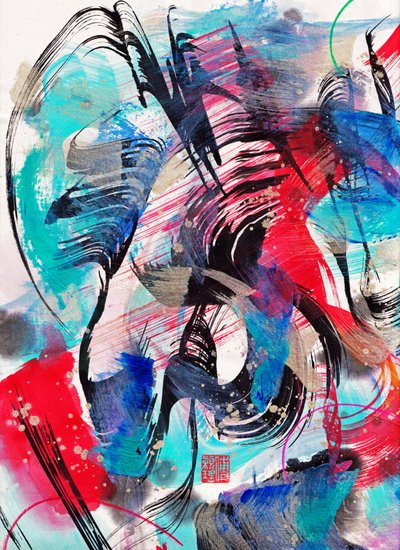Zen Bach Cello Suite 2 by Odilia W. Y. Fu