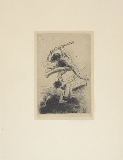 Cain and Abel by Odilon Redon