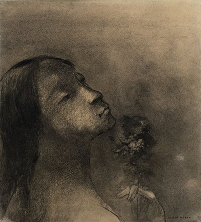 Flower of Evil by Odilon Redon