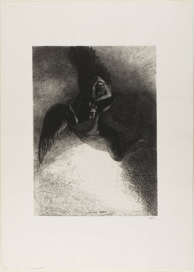 Frontispiece to Gustave Flaubert by Odilon Redon
