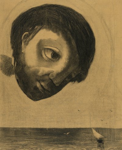 Guardian Spirit of the Waters by Odilon Redon