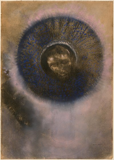 Head within an Aureole by Odilon Redon