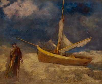 The Alienated Fisherman by Odilon Redon