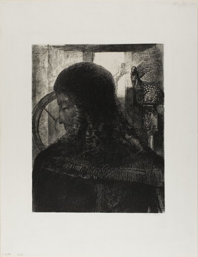 Old Knight by Odilon Redon