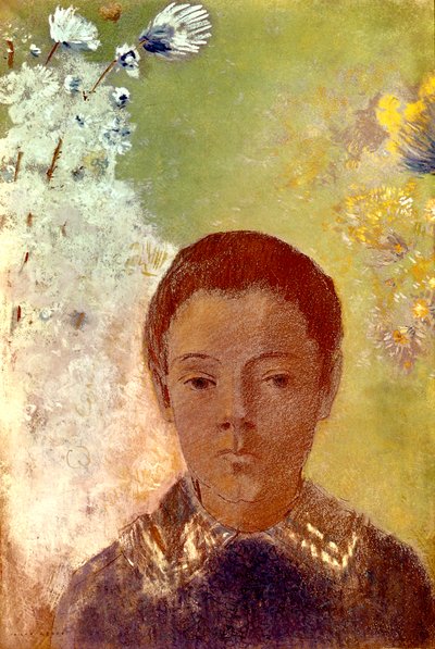 Portrait of Ari Redon by Odilon Redon