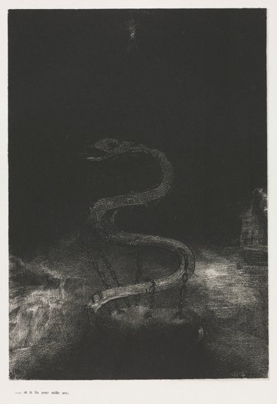 The Apocalypse of Saint John: And Bound Him a Thousand Years by Odilon Redon