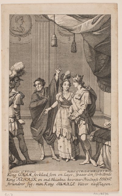 Illustration for N. K. Bredal, "Gram and Signe" by Odvardt Helmoldt de Lode