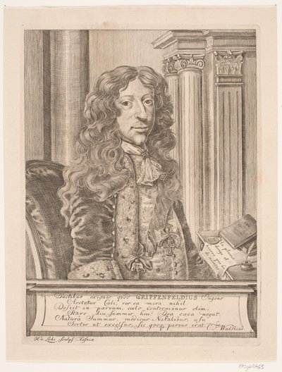 Peter Griffenfeld by Odvardt Helmoldt de Lode