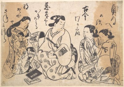 Print by Okumura Masanobu