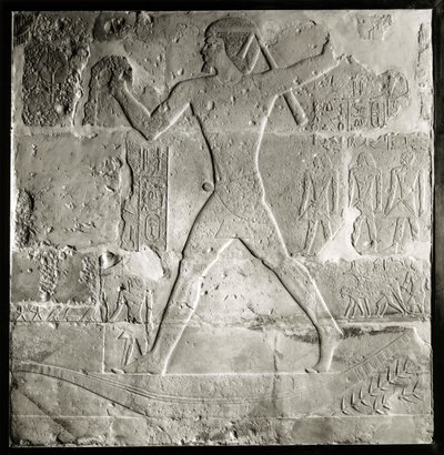 Nobleman Hunting on the Nile, 2600-2500 BC by Old Kingdom Egyptian
