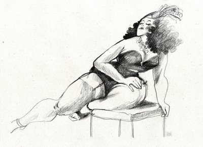 Curvy Pinup Glamour by Olga Skomorokhova