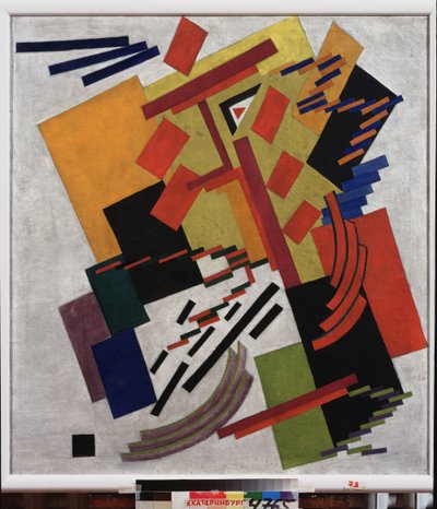 Abstract Composition by Olga Wladimirowna  Rosanowa
