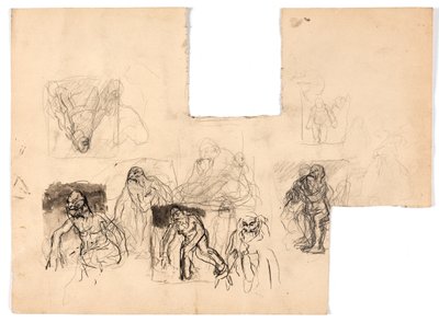 Studies of an Old Man by Oluf Hartmann