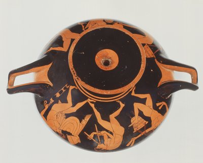Attic Red-figure kylix, 500-450 BC by Onesimos Painter
