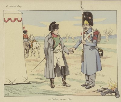 Excuse Me, Sir!, 18 October 1813 by Onfray de Breville Job