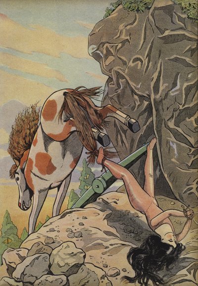 Fredegonde and Brunehaut by Onfray de Breville Job