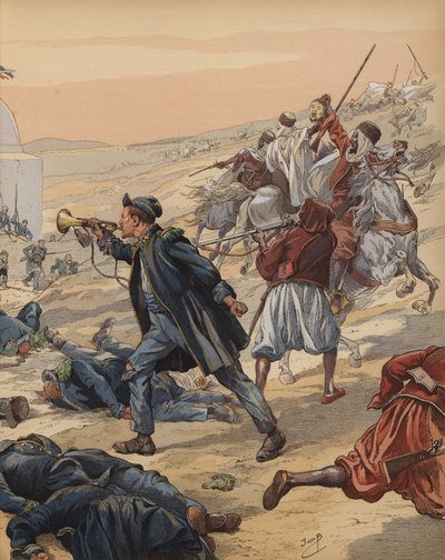 The Bugler of Sidi-Brahim, The Glazier by Onfray de Breville Job