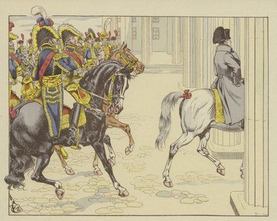 Napoleon Entering Berlin, 27 October 1806 by Onfray de Breville Job