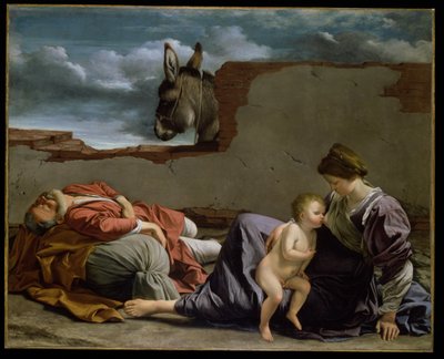 Rest on the Flight into Egypt by Orazio Gentileschi