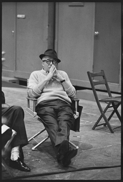 Billy Wilder on the Set of 