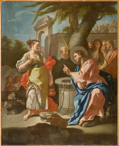 Jesus and the Samaritan Woman by Oronzo Tisio