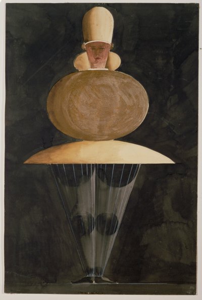 The Triadic Ballet (sketch) by Oskar Schlemmer