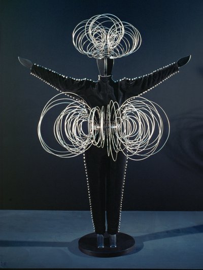 Figurine for The Triadic Ballet by Oskar Schlemmer