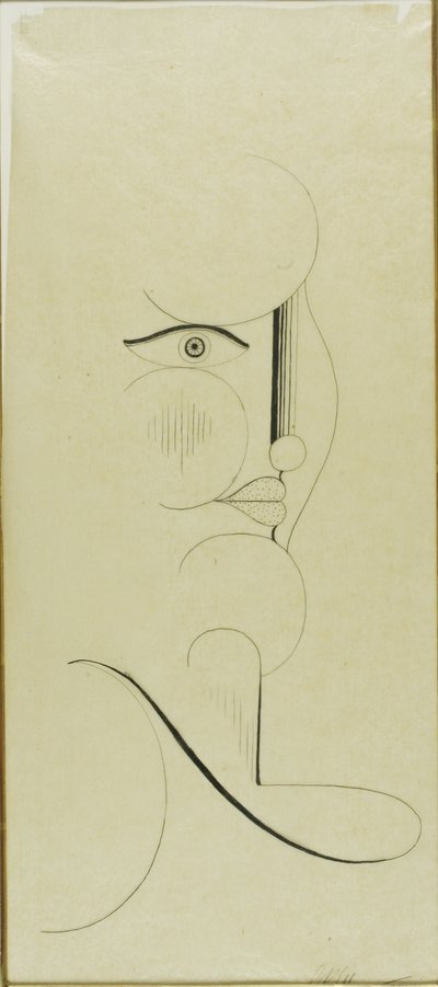Head by Oskar Schlemmer