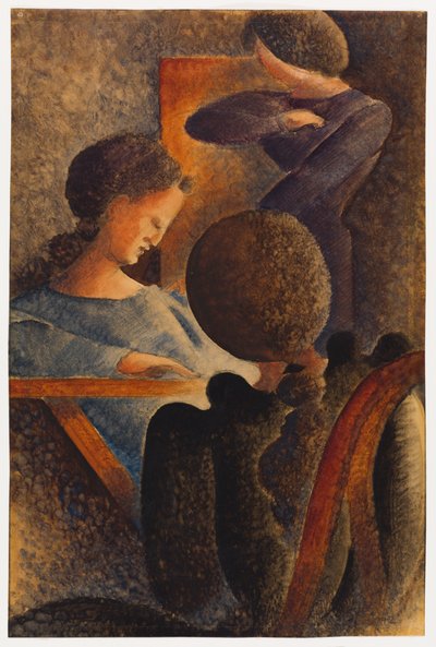 Sedentary Group by Oskar Schlemmer