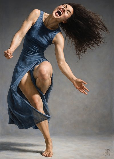 Powerful Dance Expression by Osvaldo Russo