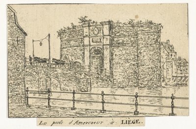 Amercoeur Gate in Liège by Otto Baron Howen