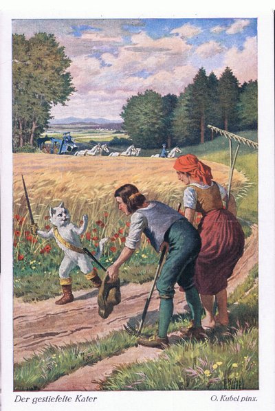 Puss in Boots by Otto Kubel