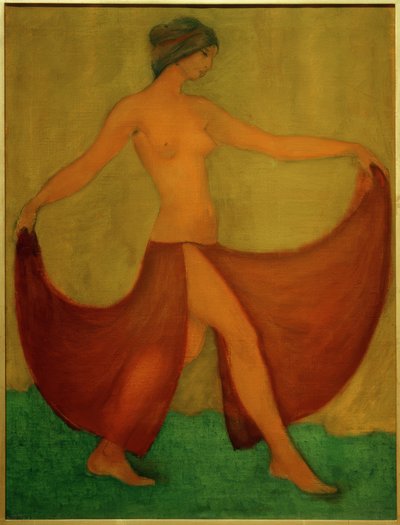 Dancers (Maschka) by Otto Mueller
