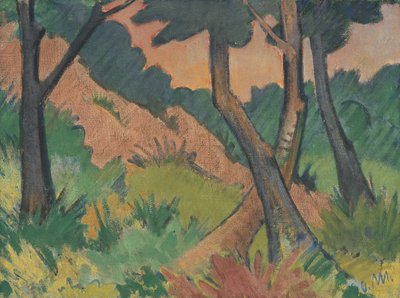 Landscape III by Otto Mueller
