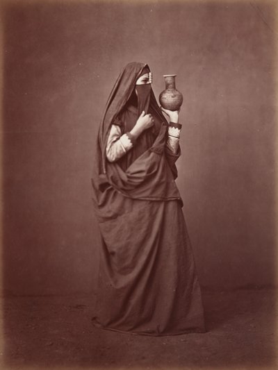 Portrait of an Egyptian Woman, c. 1870 by Otto Schoefft