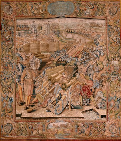 Assault on the Town of Calais (Series Triumphs and Battles of Archduke Albert) by Otto van Veen