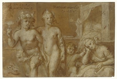 Consequences of the Association with Bacchus and Venus by Otto van Veen