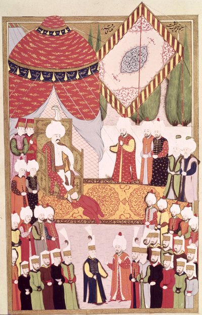 The Coronation of Sultan Selim I (1466-1520) from the 