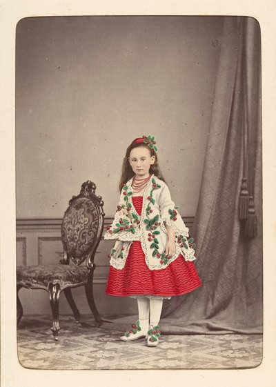 Follett Family Album of Children Costumed for a Fancy Dress Ball, ca. 1880 by Owen Angel