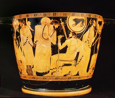 Assembly of the Heroes in Camp Before Troy by Painter Brygos