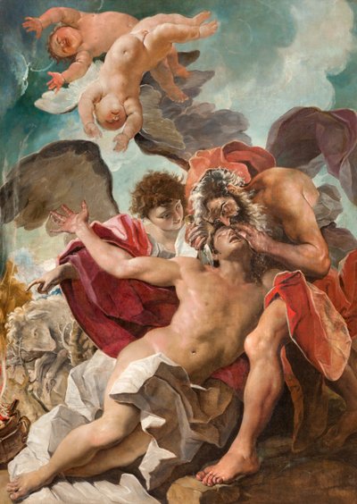 Sacrifice of Isaac by Paolo Pagani