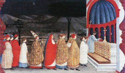Predella of the Miracle of the Profaned Host by Paolo Uccello